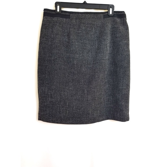 The Limited Dresses & Skirts - The Limited Size 10 Straight Skirt Black White